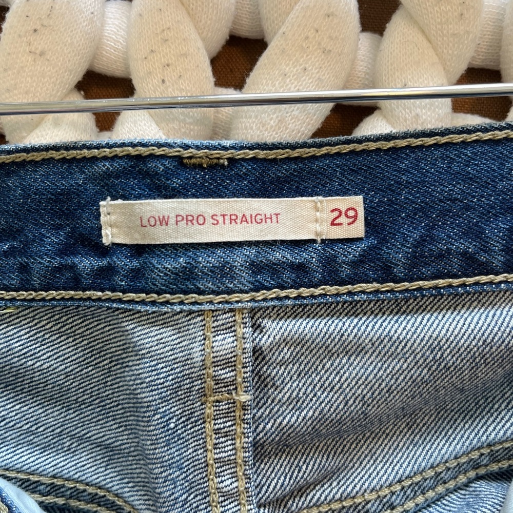 Levis Low Pro Straight Jeans - Picture 4 of 5